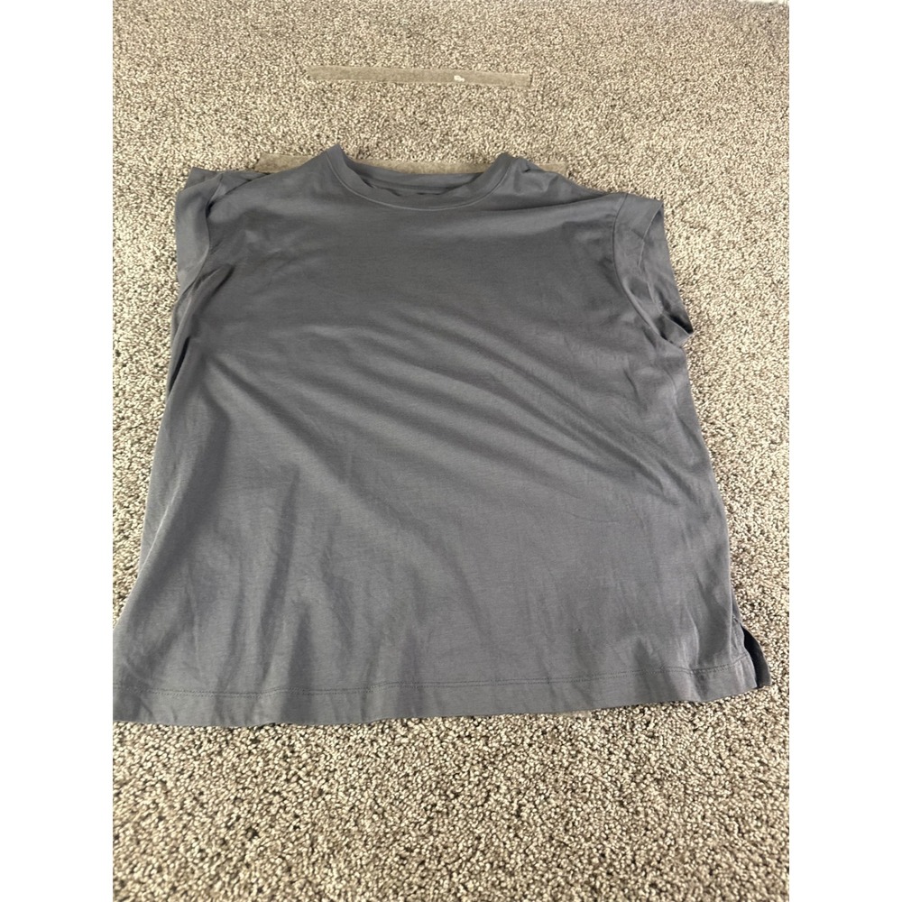 Lot of 6 A New Day Supima Cotton Muscle Tees Gray Yellow Green Womens Large